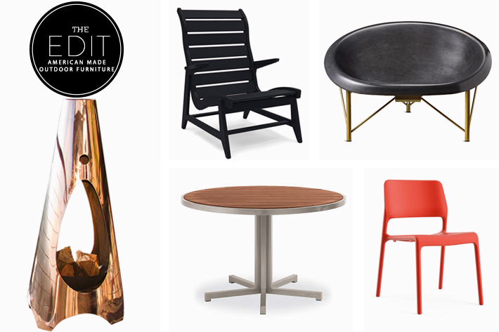The Edit: American Made Outdoor Furniture