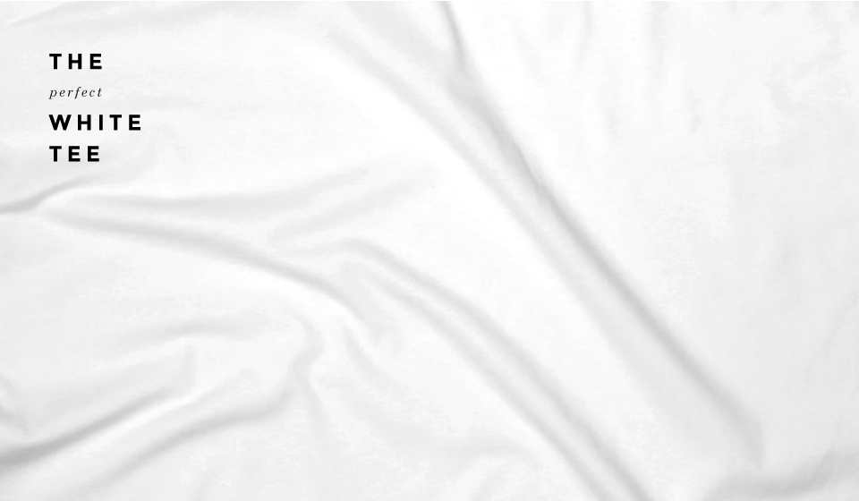 The Uniform: White T-shirts