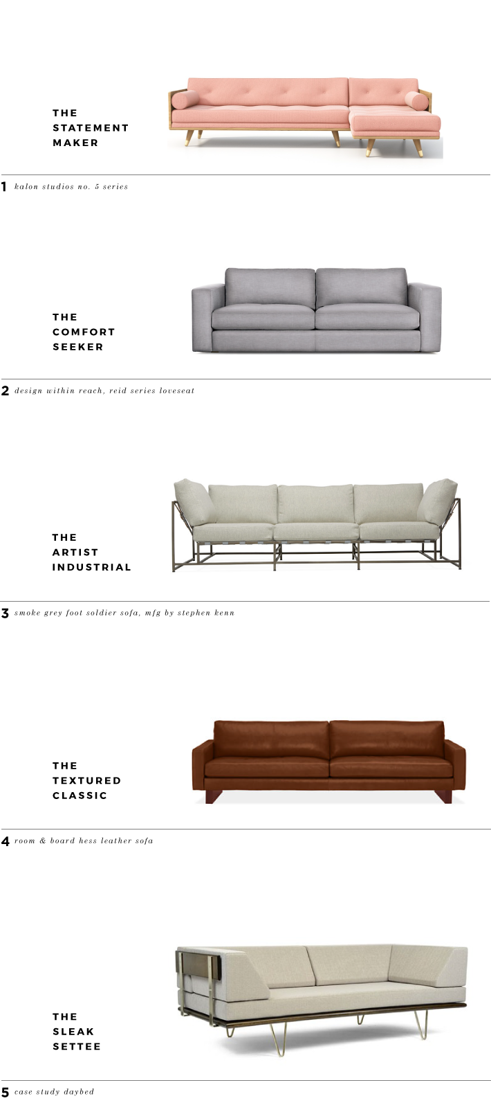 best american made sofas